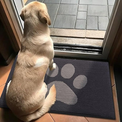 Buganda Dog Door Mat for Muddy Paws, Absorbent Dirt Trapper Washable Indoor - Image 7