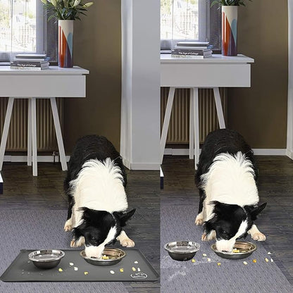 Silicone Waterproof Dog Cat Pet Feeding Mats, Non Slip, Easy Clean Pet Dog Cat - Image 7