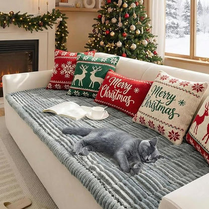 FUNNY FUZZY Pet Couch Covers for Sofa, Washable Dog Couch Cover Protector for - Image 8