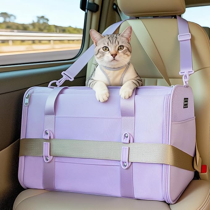 PETSFIT Large Cat Car Carrier by Petsfit