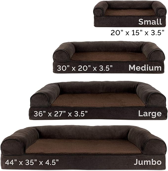 FurHaven Soft, Orthopedic Foam Sofa Dog Bed - Image 7