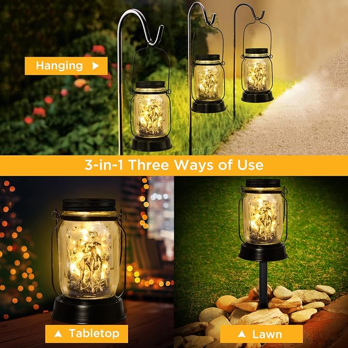 Greyhound Gifts for Women/Men Greyhound Solar Lanterns Mom Birthday Speedster - Image 4
