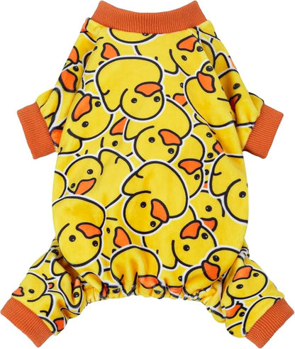 Fitwarm Funny Duck Dog Pajamas, Dog Winter Clothes by Fitwarm
