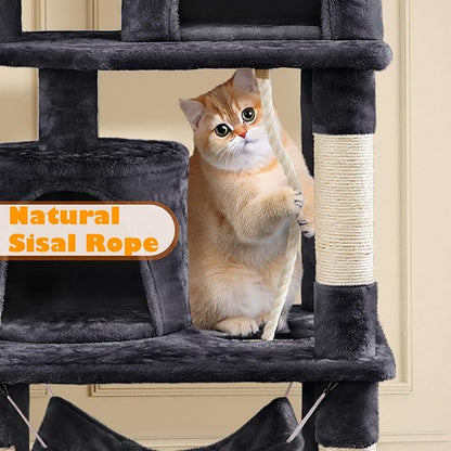 Yaheetech 62.5inches Cat Tree Cat Tower Cat Condo - Image 5
