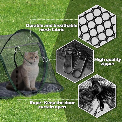 Cat Tent Outdoor, Pet Enclosure Tent Suitable - Image 5