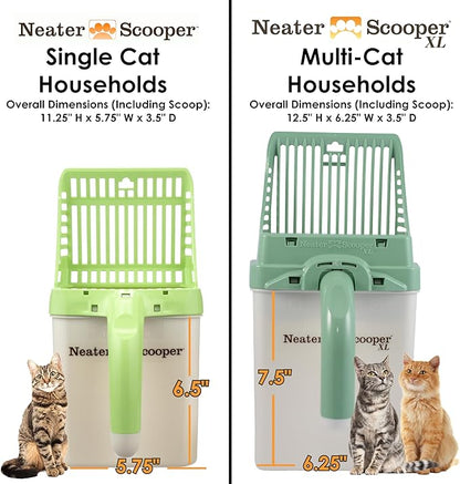 Neater Pet Brands Neater Scooper Standard Cat Litter Scoop, 195 Refill Bags – - Image 5