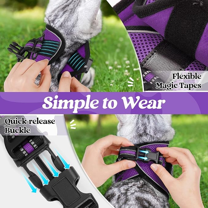 rabbitgoo Cat Harness and Leash Set - Image 3