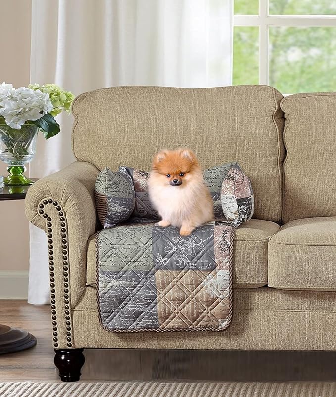 Brilliant Sunshine Quilted Calming Dog Bed Mat, Removable Washable Cover by BrilliantSunshine