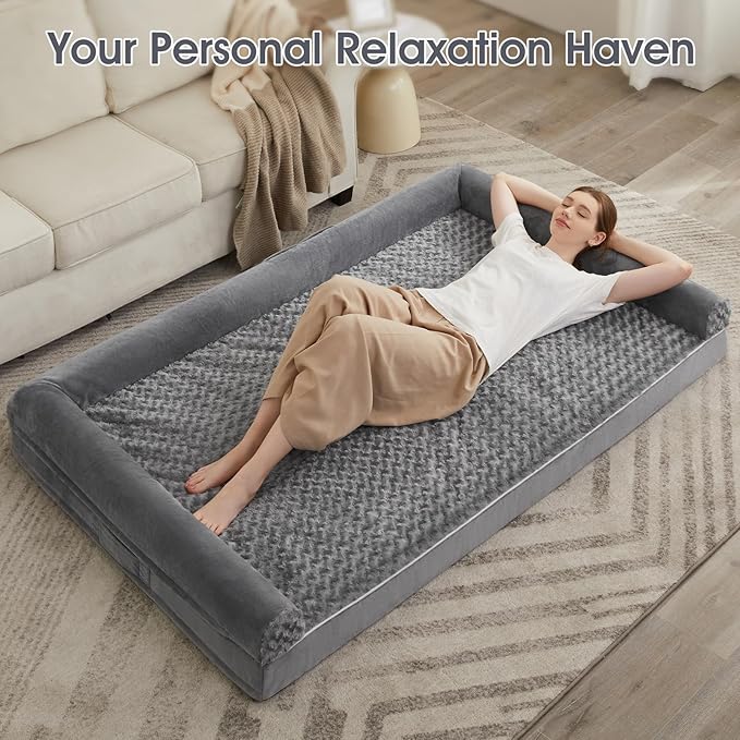 BFPETHOME Dog Beds for Large Dogs, Orthopedic Dog Bed for Medium Large Dogs - Image 3