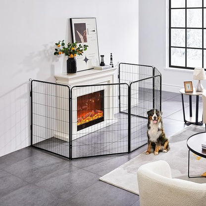 Yaheetech Dog Playpen Outdoor, 40 inch 2 Panels Dog Pen Indoor Heavy Duty Puppy - Image 2