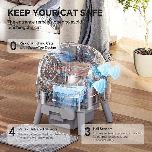 Automatic Self Cleaning Litter Box, - Image 2
