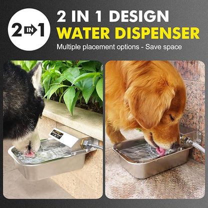 Automatic Water Dispenser for Dogs, Patented 3L Outdoor Dog Drinking Water Bowl - Image 4