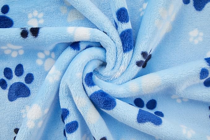 Allisandro Luxurious Dog Blanket, Extra Softness 350 GSM Flannel Fleece Pet - Image 4