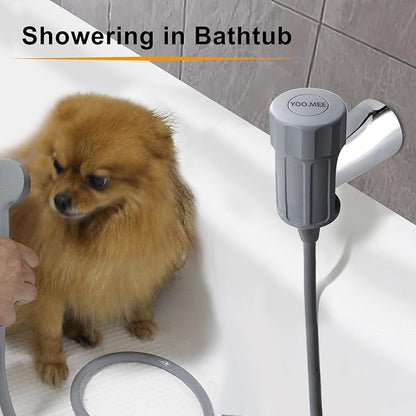 Pets Shower Attachment, Quick Connect on Tub Spout w/Front Diverter, Portable - Image 3