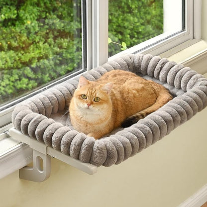 Cloud-Cuddle Cat Window Perch by Zoratoo