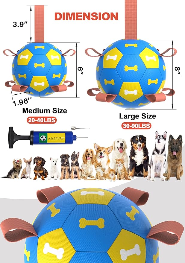 Amasiver Dog Soccer Ball Toys - Image 2
