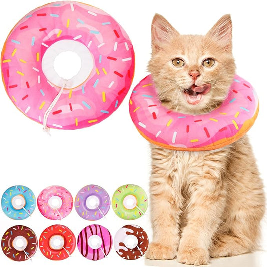 Cat Cone Collar Soft, Adjustable Cat Recovery Collars Spay Cones to Stop Licking by Unknown
