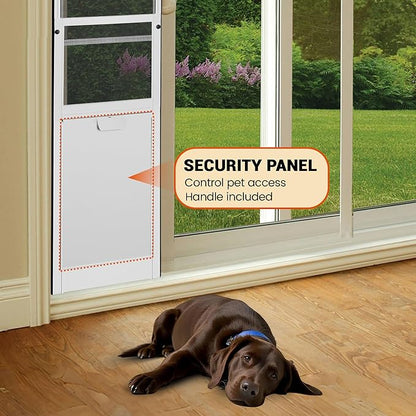 XL Dog Door for Sliding Glass Door, Extra Large Patio Doggy Door Insert for - Image 7