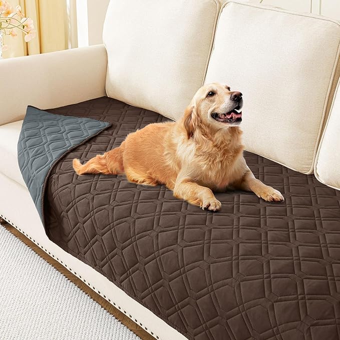 hyha Waterproof Dog Bed Blanket, Soft Pet Blankets, Waterproof Couch Cover by hyha