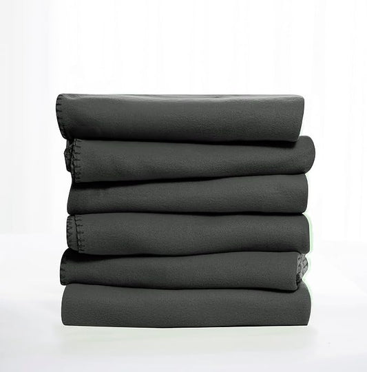 Fleece Throw Blanket Set Bulk for Travel Kids Outdoor Wedding Pet - Image 2