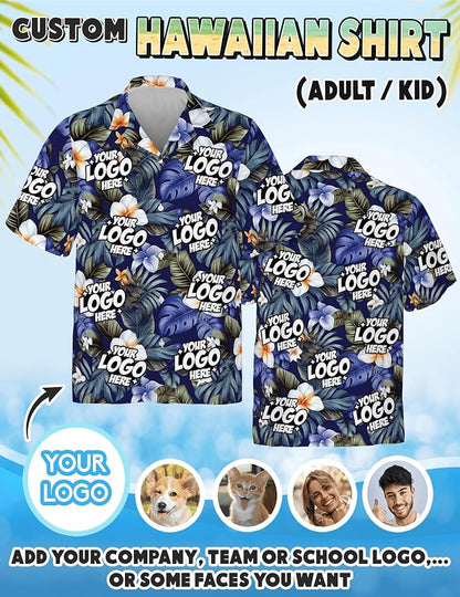 Custom Hawaiian Shirt with Face Photo Picture - Image 4