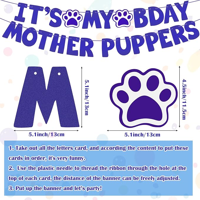 Dog Birthday Decorations, Dog Birthday Hat - Image 4