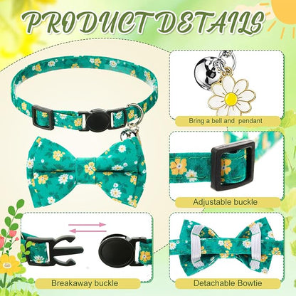 Hsei 6 Pcs Spring Cat Collars Bulk - Image 4
