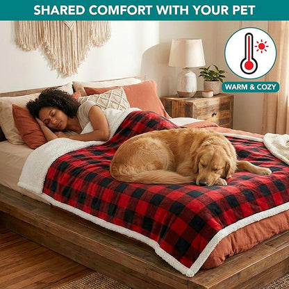 PetAmi Waterproof Dog Blanket for Medium Large XL Dog Puppy Cat Throw for Couch - Image 4