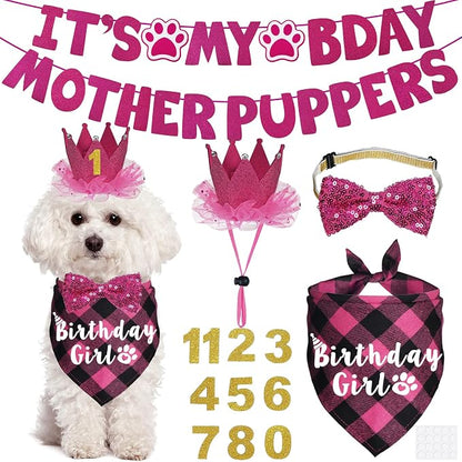 Dog Birthday Decorations by JOTFA