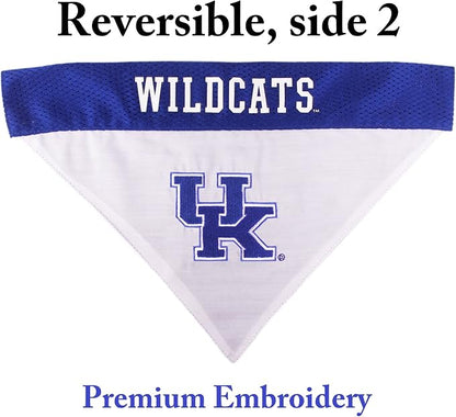 Pets First Collegiate Pet Accessories, Reversible Bandana, Kentucky Wildcats - Image 2