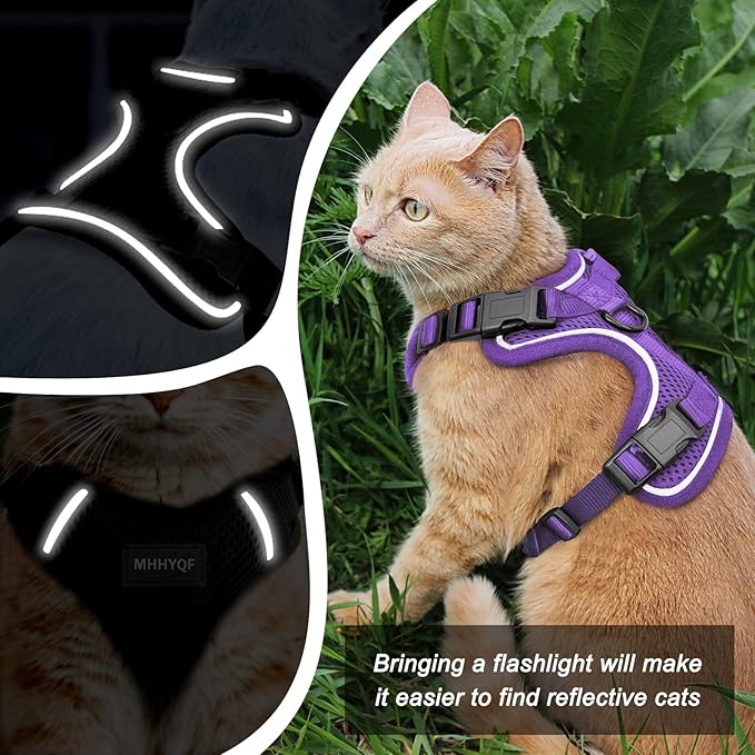 Cat Harness and Leash Set, Soft and Breathable Vest - Image 3