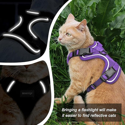 Cat Harness and Leash Set, Soft and Breathable Vest - Image 3