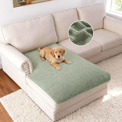 H.VERSAILTEX Non Slip Pet Couch Cover Chenille Dog Bed Protector Thick Soft by HVERSAILTEX