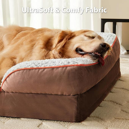 Orthopedic Dog Bed for Medium Dogs, Egg Crate Foam Bed for Medium Dogs - Image 3