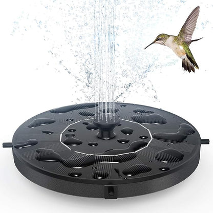 Solar Fountain Water Pump for Bird Bath, Floating Solar Powered Water Fountain by AUTGA