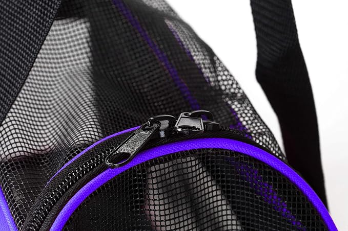 Pawer Soft-Sided Pet Carrier for Cat and Small Dog, Violet Color, Medium Size - Image 8