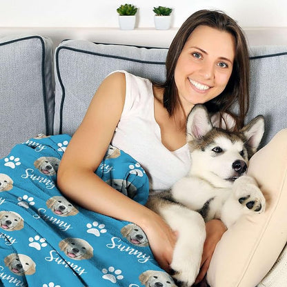 Personalized Dog Blanket, Customized Pet Blankets - Image 2