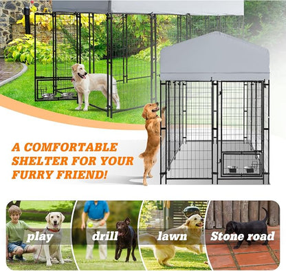 8x4x6 FT Outside Large Dog Kennel - Image 8