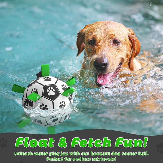 QDAN Dog Toys for Small Medium Puppy, Soccer Ball for Dogs - Image 5