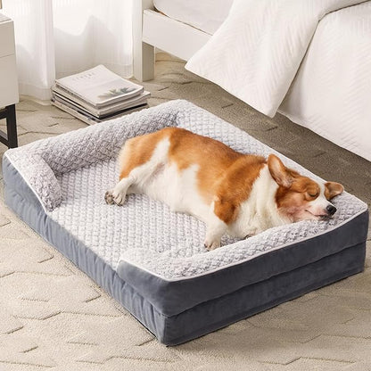 Orthopedic Dog Bed for Medium Dogs, Egg Crate Foam Bed for Medium Dogs - Image 9