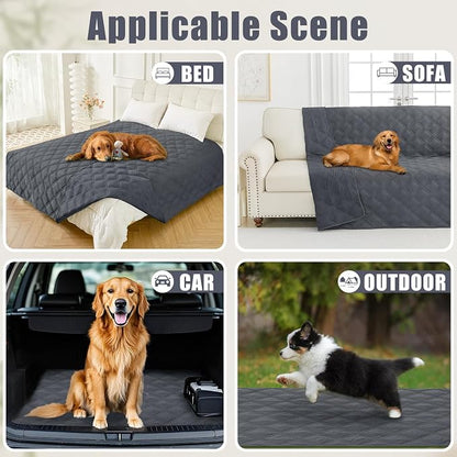 Smiry Waterproof Dog Bed Cover Blanket 40x50, Soft Reversible Pet Blanket - Image 5