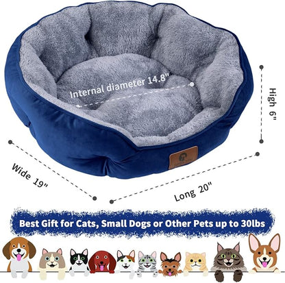 Asvin Small Dog Bed for Small Dogs, Cat Beds for Indoor Cats, Pet Bed for Puppy - Image 3