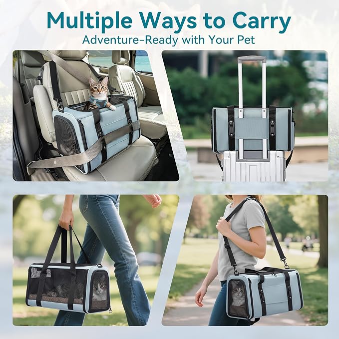 PETSFIT Large Cat Car Carrier - Image 8