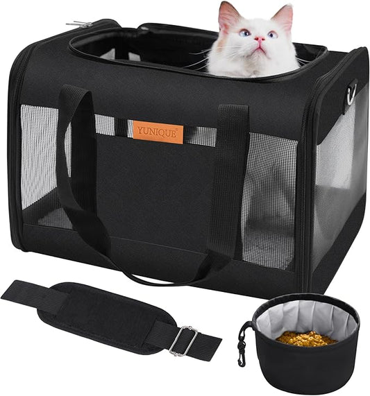 YUNIQUE Soft-Sided Cat & Dog Carrier by YUNIQUE