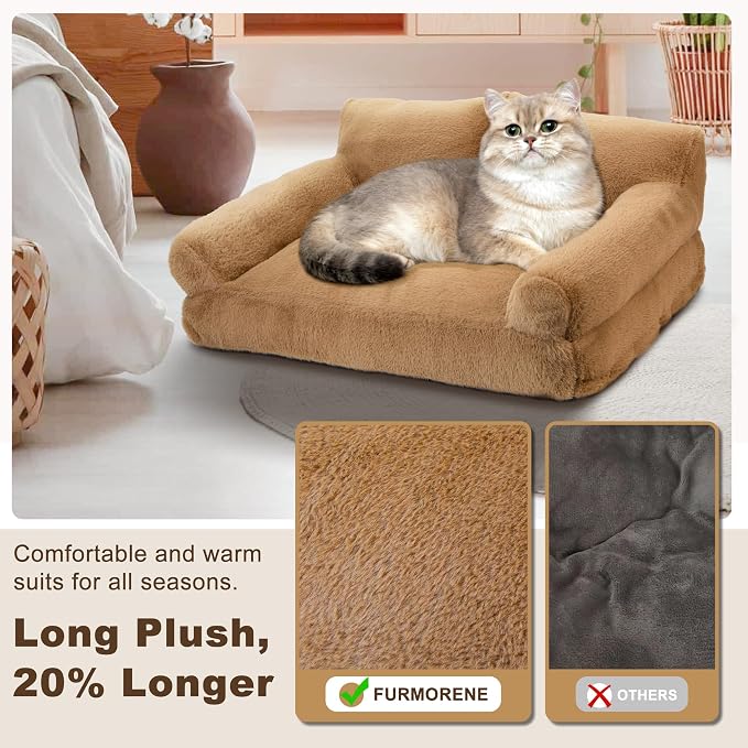 Cat Beds for Indoor Cats, Cat Couch Bed, Cute Cats Sofas for Pets, Small Dog - Image 4