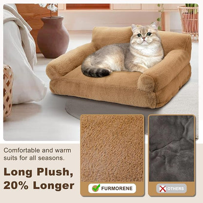 Cat Beds for Indoor Cats, Cat Couch Bed, Cute Cats Sofas for Pets, Small Dog - Image 4