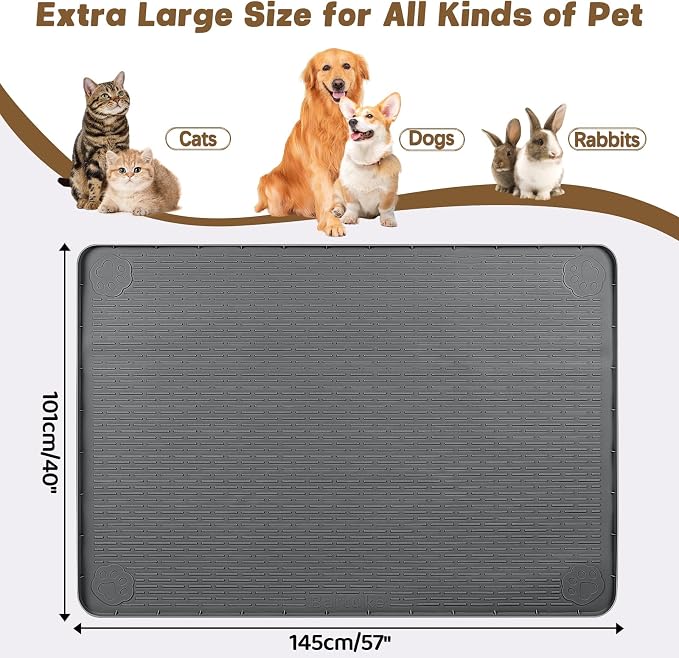 Cat Food Mat, Floor Protection - Image 2