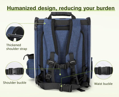 Pecute Pet Carrier Backpack, Cat Backpack Carrier, Expandable - Image 6