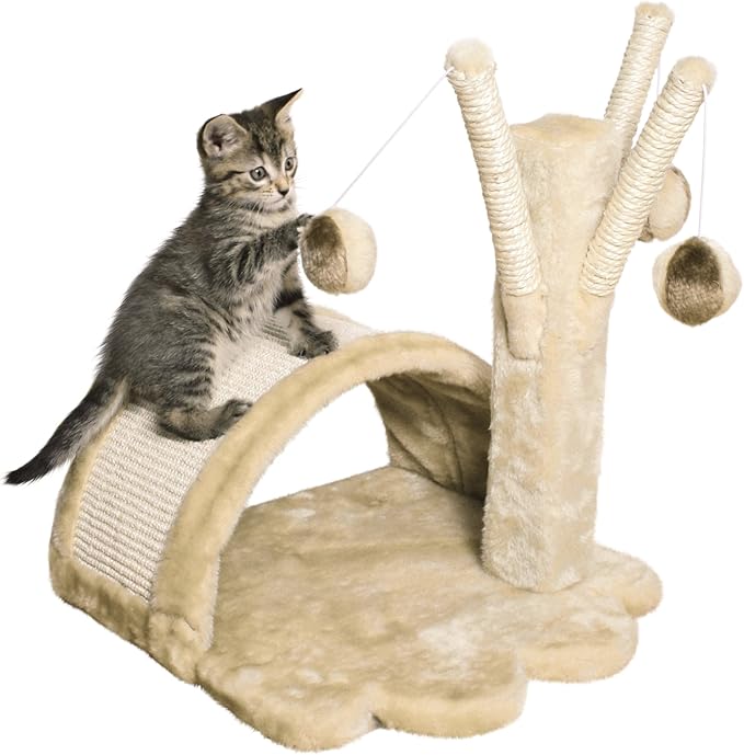 TRIXIE Tavira 15.4-in Cat Tree for Kittens, Sisal Cat Scratcher, Soft - Image 3