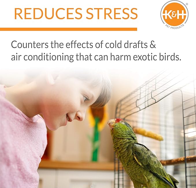 K&H Pet Products Snuggle-Up Bird Cage Heater, Bird Cage Accessory, Exotic Avian - Image 3